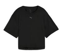 PUMA CLOUDSPUN Relaxed T-Shirt Damen, Kleidung, Schwarz, XS Black