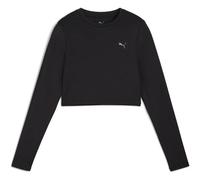 PUMA Damen Shirt W PWRSHAPE CROPPED LS (527473) S PUMA Black