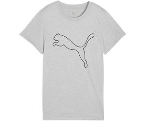 PUMA Damen Shirt W TAD ESSENTIAL Heather Logo Tee (525893) XXL Light Gray Heather