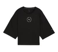 PUMA Damen Shirt W x HYROX CROPPED LIFESTYLE TEE (527639) M PUMA Black