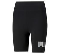 Puma Damen Short ESS+ 7 Metallic Short Leggings 848306-51 S Puma Black-Silver