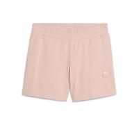 Puma ESS ELEVATED 5 Shorts mit mittelhohem Bund Damen | Mit Plain | Rose Quartz | Größe: M Pink