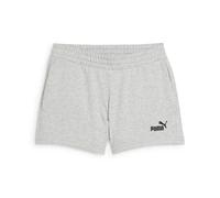 Puma Essentials Small No. 1 Logo 4'' Shorts TR light gray heather (04) S