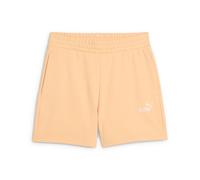 PUMA Damen ESS Small No. 1 Logo 5'' High-Waist Shorts TR (s) Gestrickte Shorts, Almost Apricot, XL
