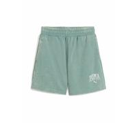 PUMA Damen Shorts CLASS Washed Shorts 5 TR (685035) XS Green Moon