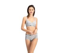 PUMA Damen Short Top Tee-shirt, Grey Melange, XL EU