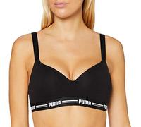 PUMA WOMEN PADDED TOP 1P HANG black M