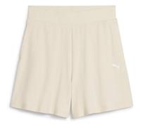 PUMA Damen Shorts ESS ELEVATED High-Rise Rib Shorts 5 (685026) XL Alpine Snow
