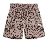 PUMA Damen Shorts ESS GRAPHIC Animal High-Rise AOP Woven Shorts 4 (691823) XS Sandstone