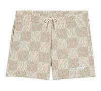 PUMA Damen Shorts ESS GRAPHIC Mid-Rise AOP Shorts 5 (685073) L Alpine Snow