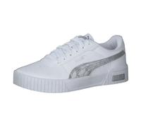 Sneaker PUMA "Carina 2.0 Space Metallics" Gr. 37,5, silberfarben (weiß, silber) Schuhe Sneaker (62037319-37,5)