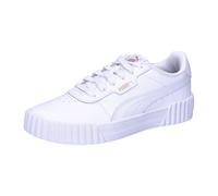 Puma Damen Carina Adult Sneaker, Puma White Puma Gold, 40.5 EU