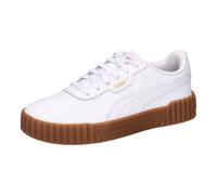 Puma Damen Sneaker Carina 3.0 400365-07 38 Puma White-Gold-Gum