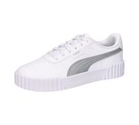 Puma Damen Sneaker Carina 3.0 Aqua Metallics 400722-01 37 PUMA White-PUMA Silver