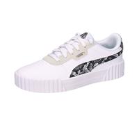 PUMA Carina 3.0 Snake Chic Damen, Schuhe, Weiß/Vapor Grau/Aged Silver, 40 White