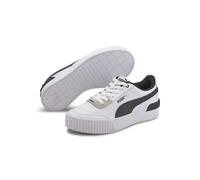 Puma - Damen Sneaker Carina L weiss PUMA WHITE-PUMA BLACK - Gr. - UK 4