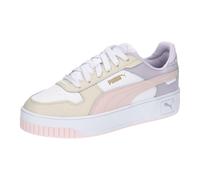 PUMA Damen Carina Street Sneaker, White Frosty Pink Alpine Snow, 41 EU