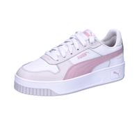 PUMA Damen Carina Street Sneakers 40 White Rose Mauve Feather Gray Pink