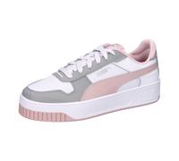 PUMA Carina Street Plateau Sneaker Damen 53 - PUMA white/mauve mist/gray echo 39