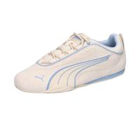 Puma Catch Soleil Wildleder - Sneaker Damen, Weiß (Alpine Snow x Haute Tropic), 42 EU