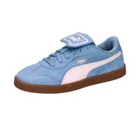 Sneaker PUMA "CLUB AZURA SD", Damen, Gr. 41, zen blau, powder pink, Leder, unifarben, Schuhe Sneaker, für sportlichen Look im Alltag, mit Leder-Obermaterial (22527222-41) zen blau, powder pink