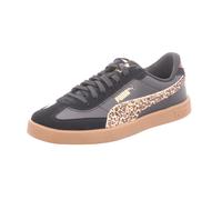 Puma Damen-Sneaker CLUB II ERA ANIMAL Black-Toasted-Almond Schwarz-Braun
