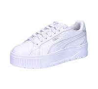 PUMA Damen Karmen II L Sneaker, White White Silver, 40 EU