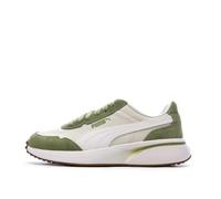 PUMA Damen-Sneaker R78 Glance, Weiß/Khaki, kaki, 42 EU