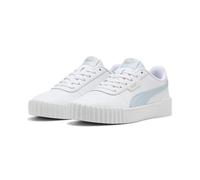 Puma Damen Sneaker Schnürschuh Halbschuh Freizeitschuh Carina 3.0, Farbe:Blau, Schuhgröße:EUR 40, Artikel:-024 puma White/Lucite