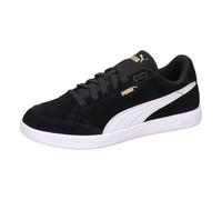 Puma Damensneaker Vikky Star SD Leder Schwarz/Weiß/Gold Gr. 39