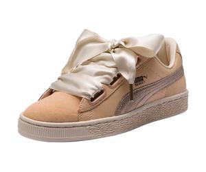 PUMA Damen Sneakers Basket Heart up (364955) 40 ½ NATURAL VACHETTA-NATURAL VACHE