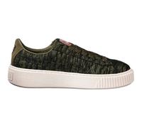 PUMA Damen Sneakers Basket Platform Velvet Rope (364092) 40 ½ OLIVE NIGHT-OLIVE NIGHT