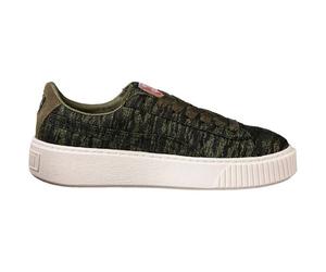 PUMA Damen Sneakers Basket Platform Velvet Rope (364092) 40 ½ OLIVE NIGHT-OLIVE NIGHT