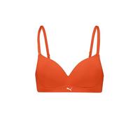 PUMA Damen Soft Padded Bra, Flame Orange, 70B EU