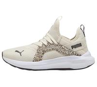PUMA Damen Softride Enzo 5 Animal WNS Straßenlaufschuh, Alpine Snow Chocolate Brown PUMA White, 40 EU