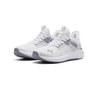 PUMA Damen Softride Enzo 5 Slip Tech WNS Straßenlaufschuh, Weiß-Lavendel, Pop-Lilac Luster-Apfelspritz, Größe 42, Puma White Lavendar Pop Lilac Luster Apple Spritz, 42 EU