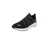 PUMA Damen SOFTRIDE Harli Slip-on Laufschuhe 35.5, Black White Gold