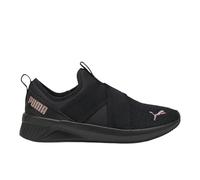 PUMA Damen Softride Harli Slip on Trainingsschuhe Sneaker, Schwarz-Schwarz-Roségold Ah25, 38 EU