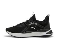 PUMA Damen SOFTRIDE Karma Sneakers 40, Black White Silver Metallic