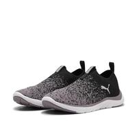 Puma Damen Softride Remi Slip-on Knit WN's Straßen-Laufschuh, Puma Black Plum Jam, 41 EU