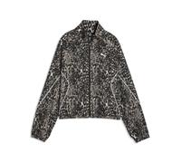 PUMA Damen Sport Relaxed Animal Printed Full-Zip Jacke