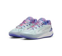 PUMA Stewie 4 Prism Basketball Schuhe Women, Schuhe, Weiß/Light Aqua, 42 White