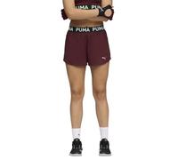 PUMA Damen Strong 3" Gestrickte Shorts S, Ruby Shimmer Red