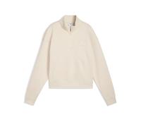 PUMA Damen Sweater Class Comfort Half-Zip creme | S