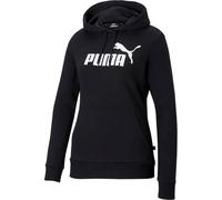 PUMA Damen Ess Logo Hoodie Tr Sweatshirt, Black, M
