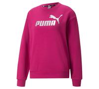 Puma Damen Sweatshirt ESS+ Metallic Logo Crew TR 848304-86 S Festival Fuchsia