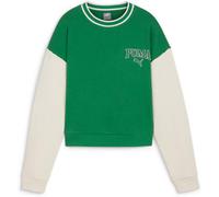 PUMA Damen Sweatshirt SQUAD Crew TR (677898) S ARCHIVE GREEN