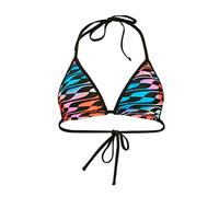 PUMA Damen Swimwear Formstrip Triangle Top Bikini, Black Combo, XS EU