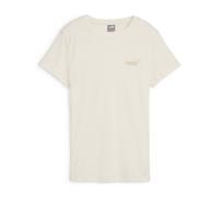 PUMA Damen Shirt ESS ELEVATED Tee Alpine Snow M