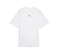 PUMA Unisex ESS Relaxed Tee T-Shirts, PUMA White, M